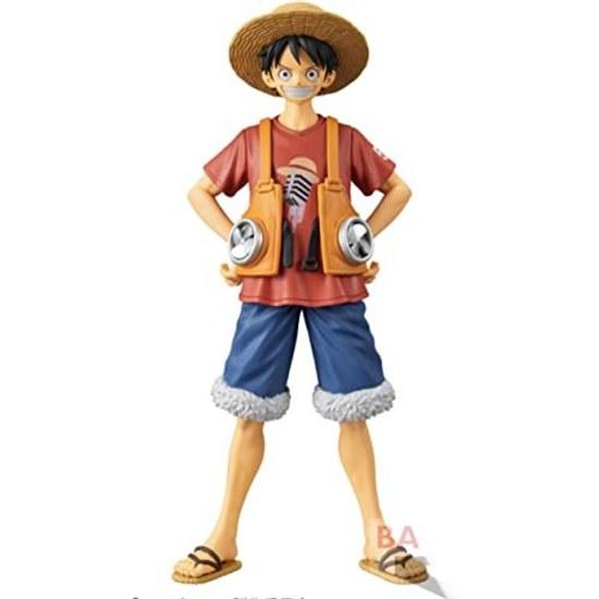 Banpresto ONE PIECE FILM RED DXF GRANDLINE MEN vol.1 Monkey D Luffy Figure Home Kitchen