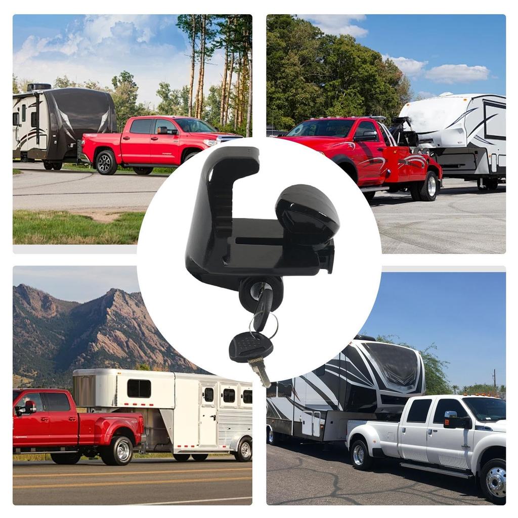 Mechesa Zámek koule pro cestovní přívěs, Zámek přívěsu pro loď, Sada zámku spojovacího zařízení přívěsu