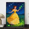 Disney 5D Diamond Painting Kit Belle Enchanted Night Fireflies Home or Office Home Decor Art Diamond Painting Kit