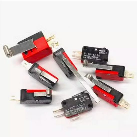 Silver Contact 15A Micro Switch with Stroke Options V-15, 151-156-1C25