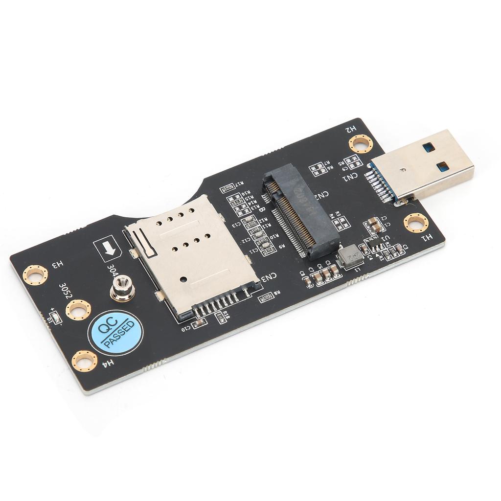 M.2 To USB 3.0 Adapter Riser Card with SIM Card Slot Computer Accessories Key B NGFF