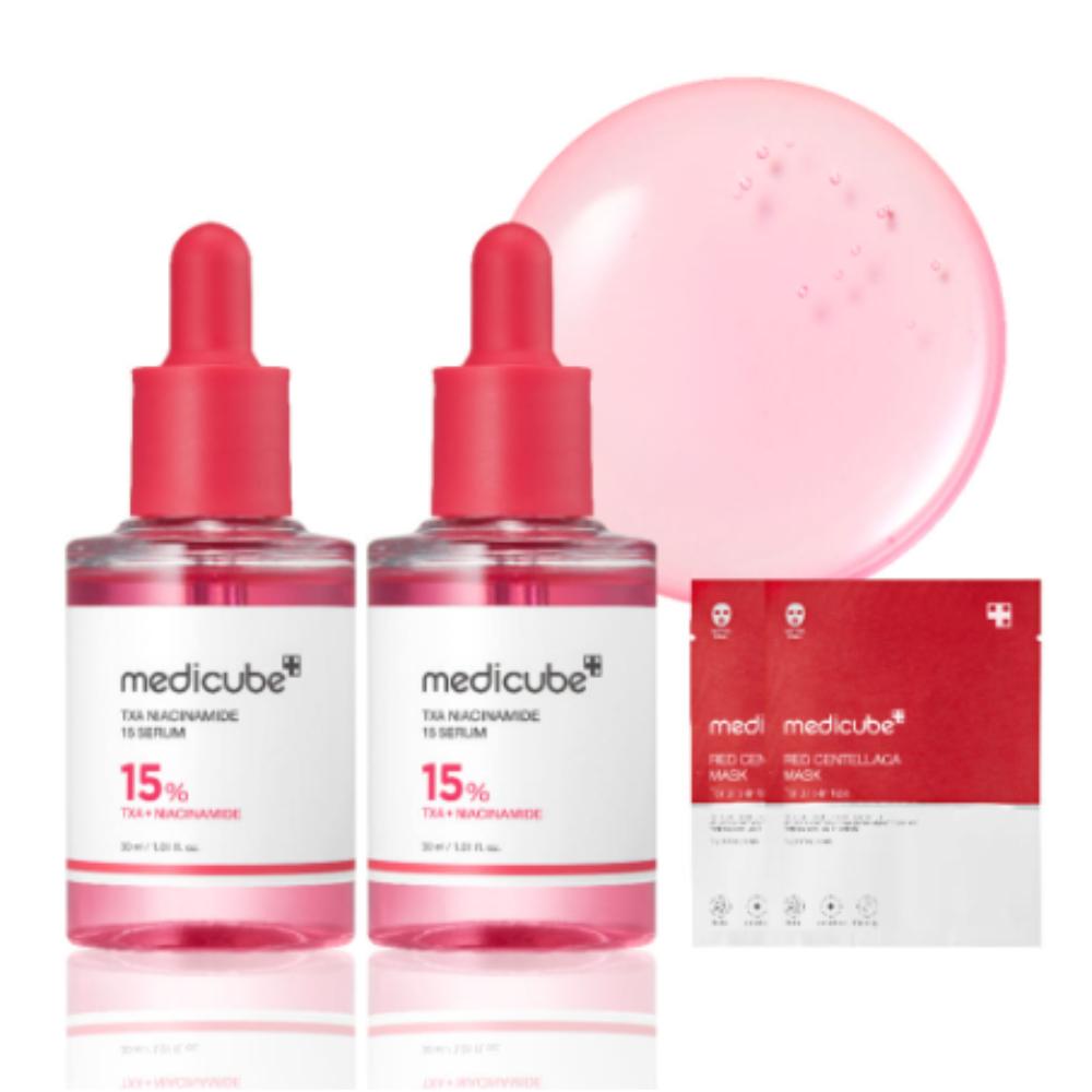 

Medicube Tranexamic Acid Serum 30ml × 2 Dark Spot & Tone-Care Brightening Serum