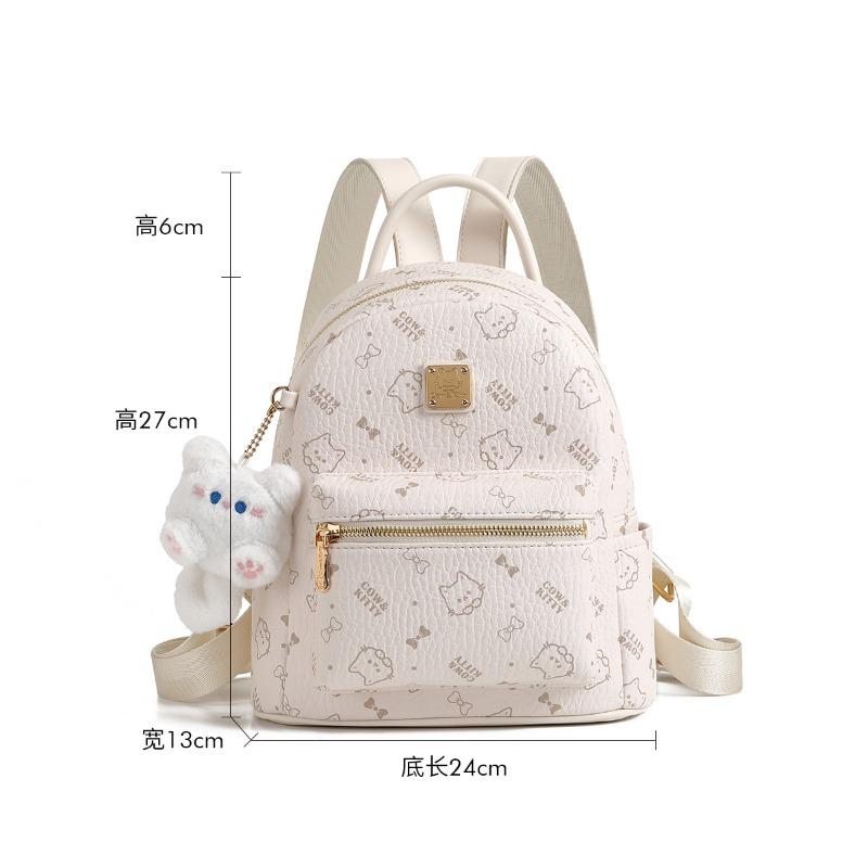 

Новая сумка-рюкзак легкая роскошь оригинальная большая вместимость Hello Kitty дизайн чувство для поездок на работу новый