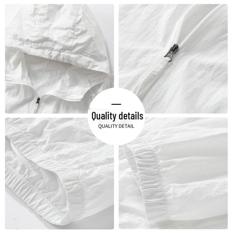 CHOCOOLATEit Men's Ice Silk UV Protection Hooded Jacket