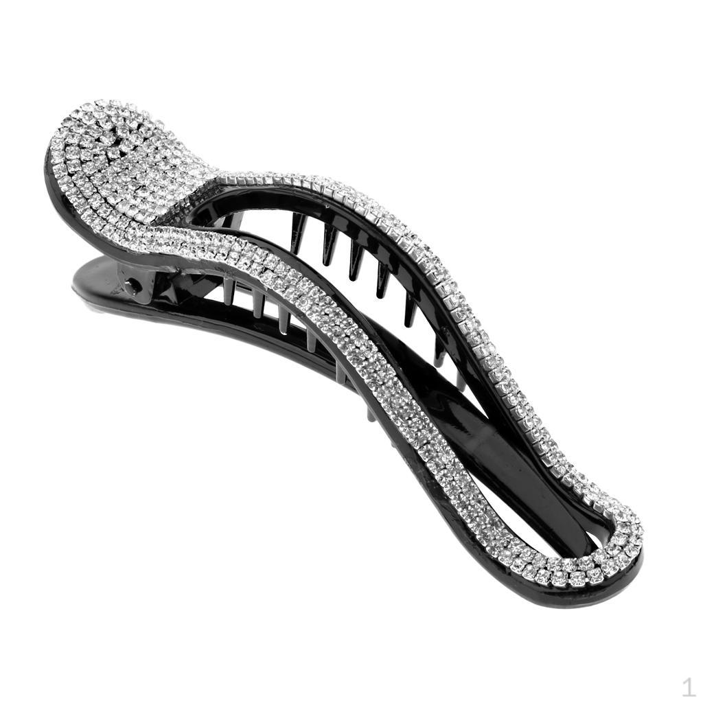 

Clips Claws Grips Non Hairpin Headwear Styling Tools чёрный