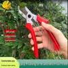 Powerful Bent Handle Garden Pruning Shears for Flowers and Branches