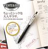 Zebra Sarasa Clip Gel Ballpoint 5 Additional 0.5" Pen, Vintage, Colors, JJ15-5C-VI2