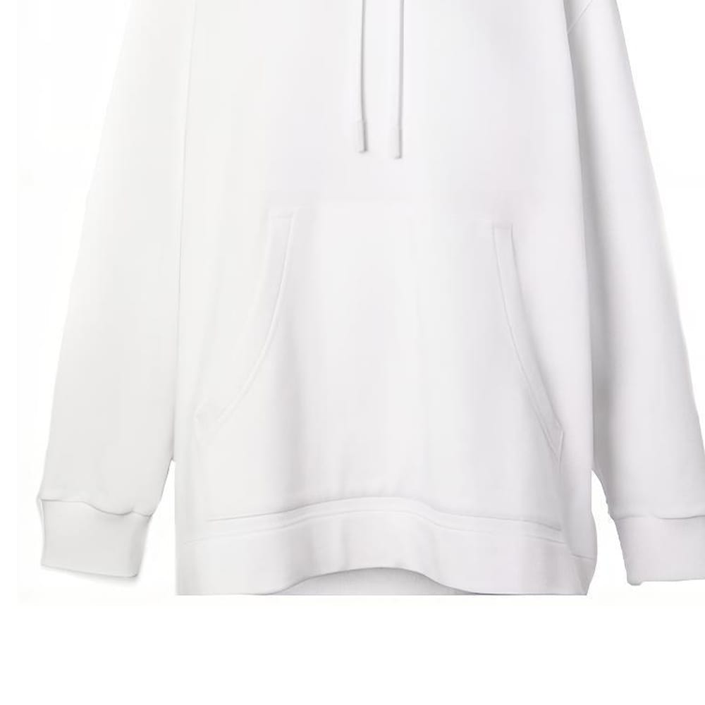 Burberry Sweat à capuche surdimensionné à ourlet haut-bas 80358601