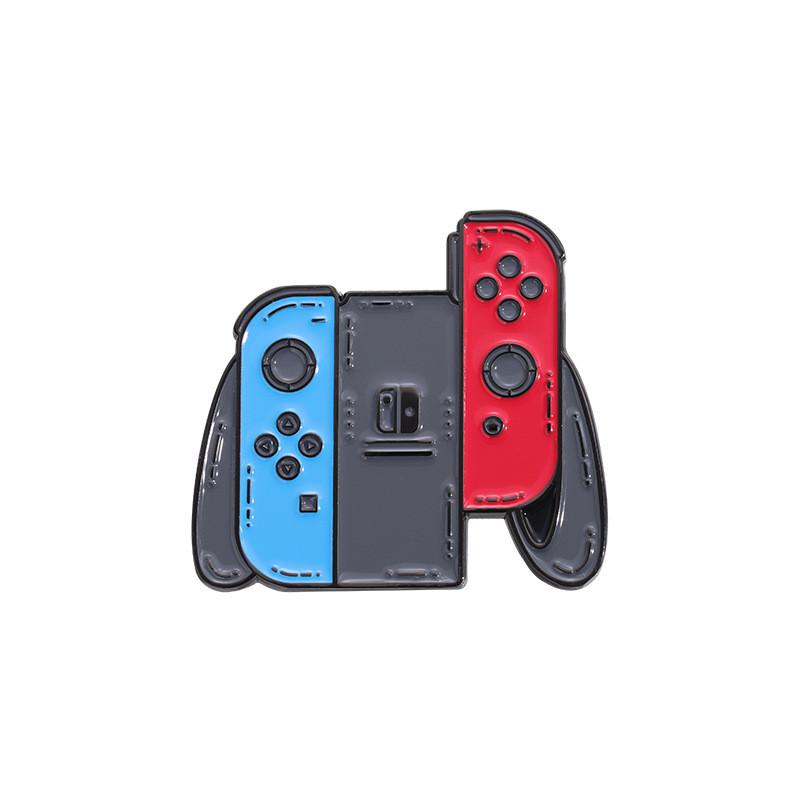 Eyecatching Multicolor Switch Controller Brooch Fun Accessory Ideal For Game Lovers