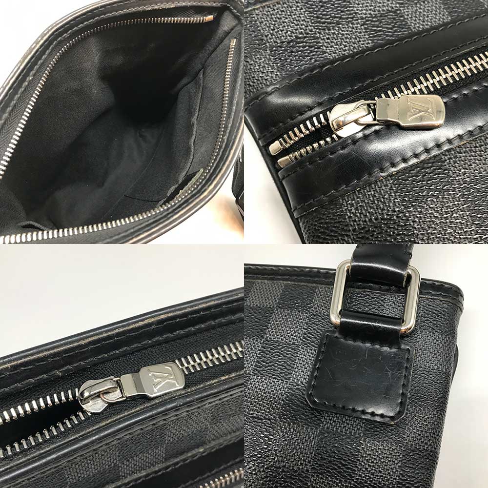 Used LOUIS VUITTONShoulder Bag Damier Grafitto Canvas mens