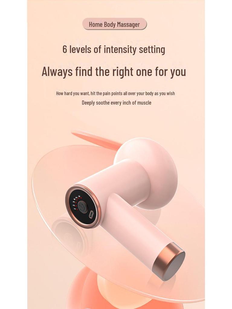 Handheld Portable Body Massager: Neck, Waist & Shoulder Kneading