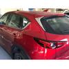 For Mazda CX-8 CX8 2016 2017 2018    Sticker Ornament Rear Tail Spoiler Side Triangle Molding Window Bezel Trim 2PCs