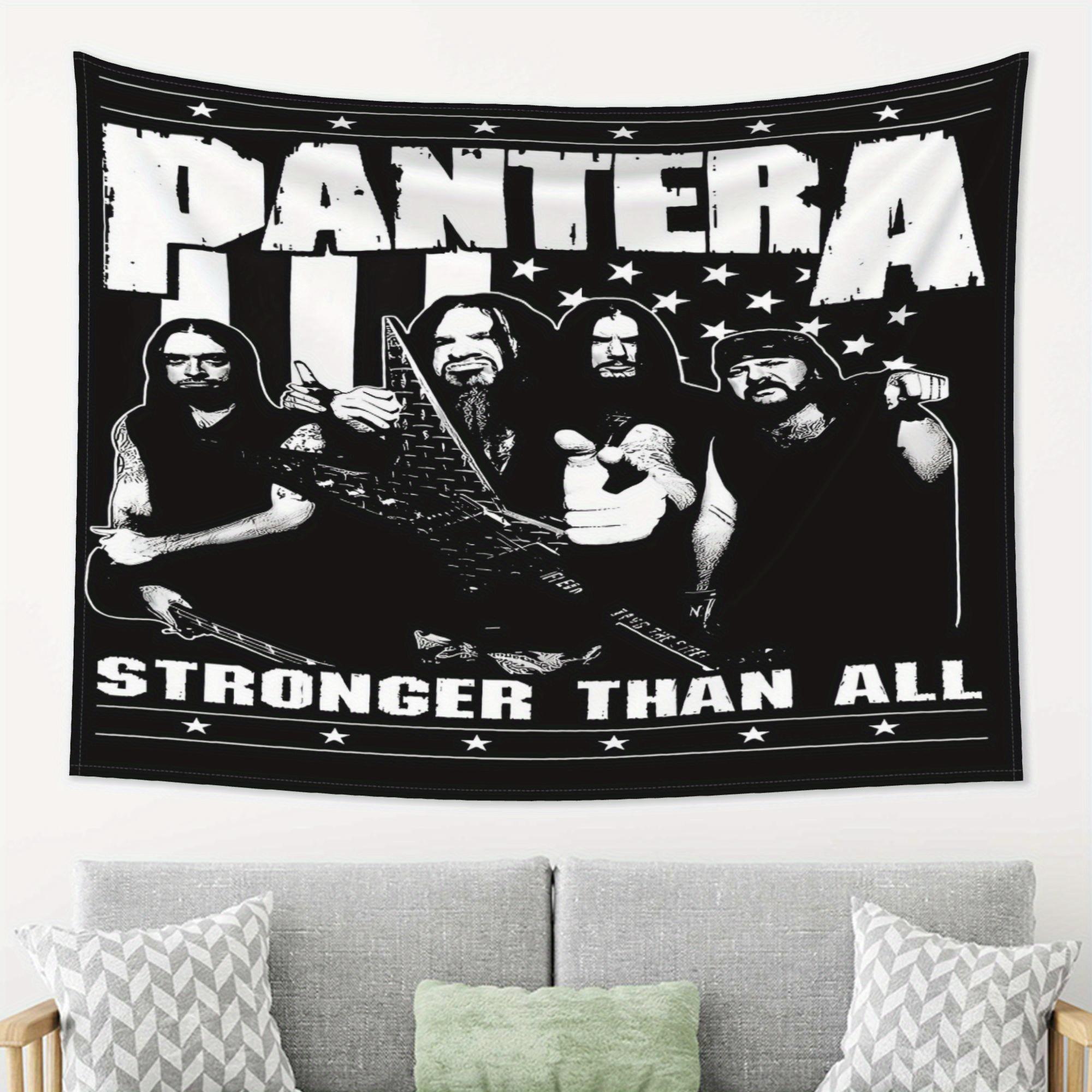 

Pantera Stronger Than All Tapestry Perfect for Adding Rock and Roll Style to Any Room Decor Ideal for Fans and Home Use 74x94cm(29x37in)