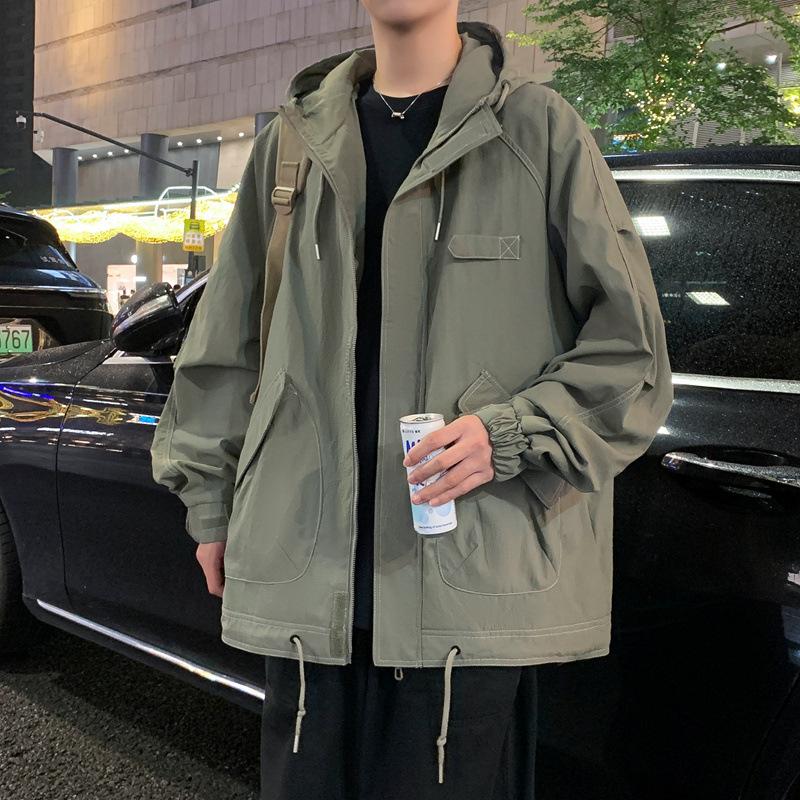 Autumn Jacket Jacket Men's Casual Coat Couple Loose Versatile Jacket