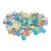 Oishi Super Clear Pack 100 Pieces Balls, 27mm, [Festival, Fair, Prizes, Toys, Wholesale]