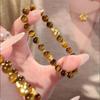 18K Gold Plated Tiger Eye Gourd Bracelet - Exquisite, Versatile, High-End Fashion Jewelry