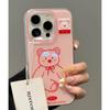 Line bear West Highland iPhone17promax mobile phone case for Apple 16Pro white background imd hard case 15