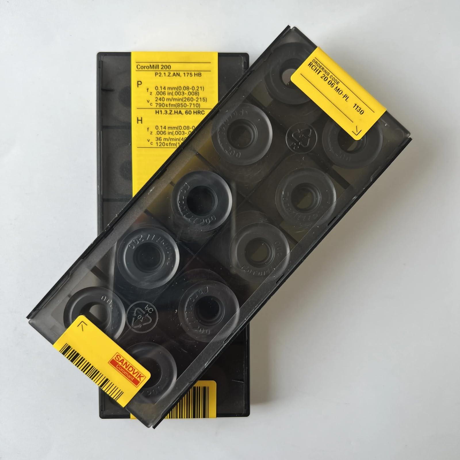 

Original Sandvik / RCHT2006M0-PL 1130 / CNC lathe carbide blade 10 Pcs