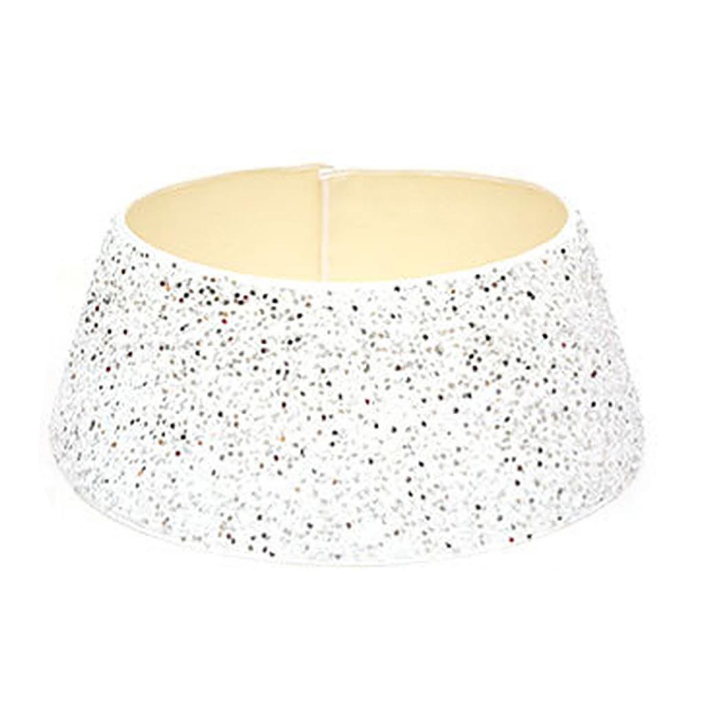 Delicate Sequin Christmas Tree Skirt Sequin Glitter Christmas Tree Skirt Practical Stand Cover for Seasonal Decors