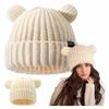Women's Winter Hat Fashionable Warm Teddy Bear With Ears For Her
