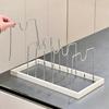 Stainless Steel Dish Drying Rack Adjustable Pot Lid Storage Rack  Tableware Storage
