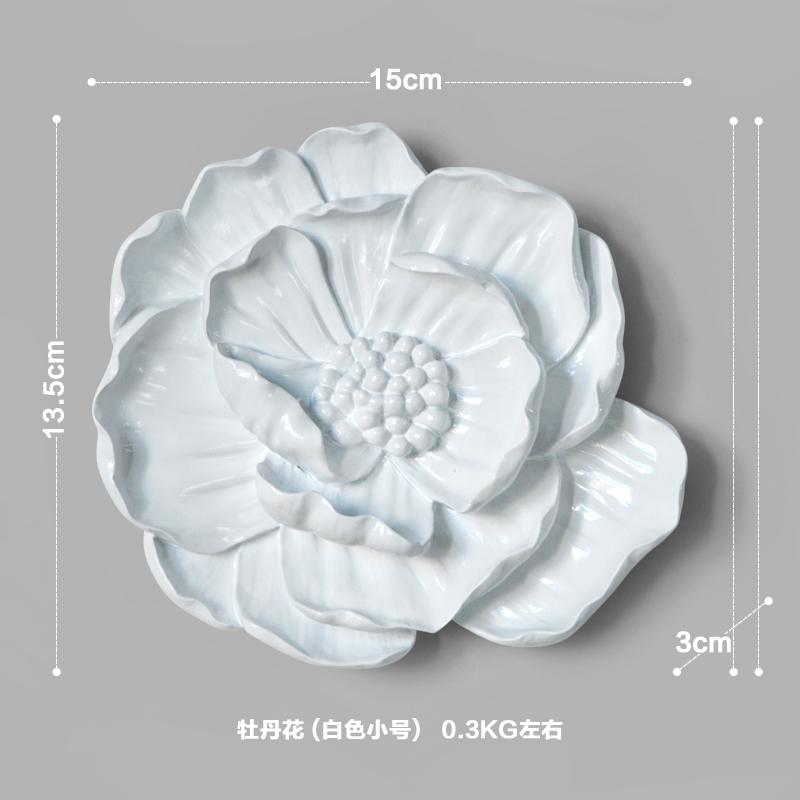 

Creative Flower Style Wall Resin Retro Living Room Goldfish Pendant Porch Wall Decoration Wall Decoration Home Decoration
