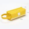 Penbag Colorful Large Capacity Pencil Cases Korea Fabric Pen Box Pouch Case School Office Stationary Supplies Women Cosmetic Bags