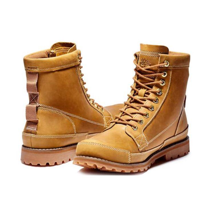 Timberland Earthkeepers Durable Height-Increasing Mid-Calf Outdoor Boots Men Boots A2MEK231