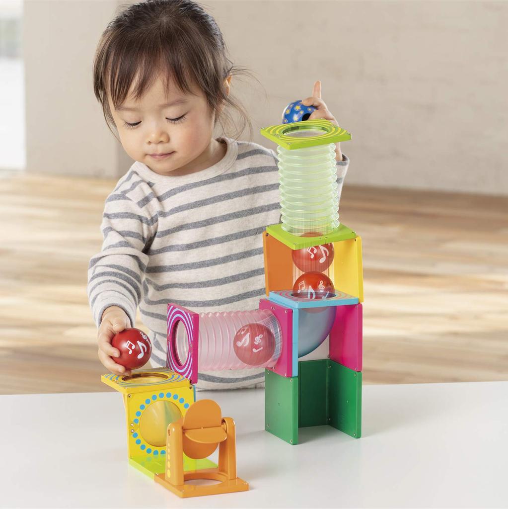 People Pythagoras(R) BASIC Educational Ball Coaster [From 1 and a Half Years Old] Can Be Played, Created, Grows Inspiration PGS-131