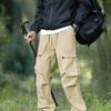 New Spring and Autumn Casual Pants Pants Men's Outdoor Overalls Waterproof Pants Men's New Handsome Straight.