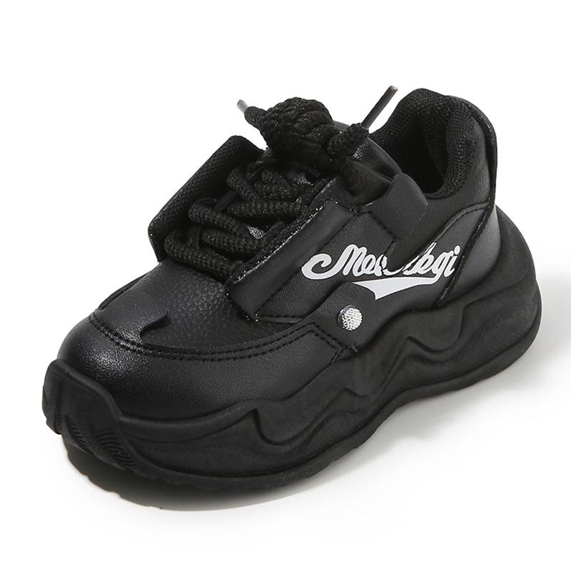 Children's sports shoes 2025 spring and autumn new boys' dad shoes lightweight girls' little white shoes soft-soled baby casual shoes