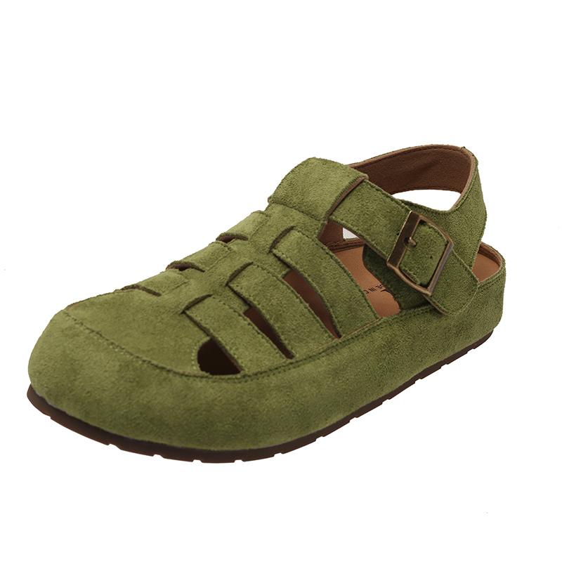 Fashion Flats Women Sandals Platform Shoes Woman Casual Loafers Summer 2025 Trend Slingback Walking Shoes Comfort Sandalias De Mujer