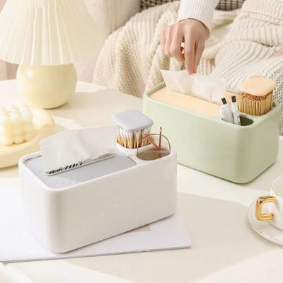 Push Type Table Paper Holder Multi-functional Desktop Storage Box Napkin Dispenser  Living Room