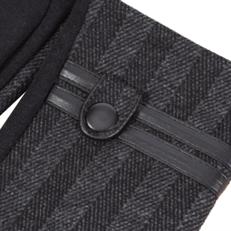 Aisiyalan Outdoor Zweifarbige Fingerhandschuhe