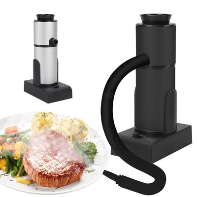 Looren High Power Smoker Smoking Gun for Home Use Outdoor Camping Portable Cold Smoking Includes Wood Chips Maintenance Kit & (Black)