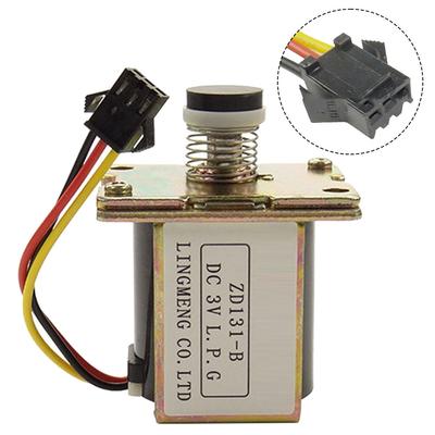 Water Heater Solenoid Valve DC3V ZD131B Compatible with For Most Gas Water Heater Accessories Featuring Metal Material