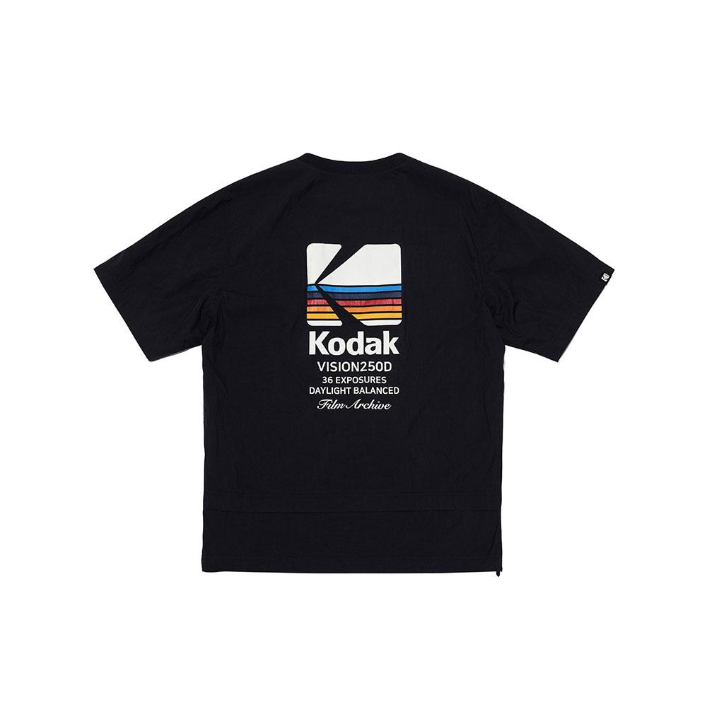 KODAK Rainbow Woven Short Sleeve Piste Black
