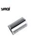 Yaqi Polished 316 Stainless Steel Safety Razor Head - Mellon Finish for Smooth Shaving Experience