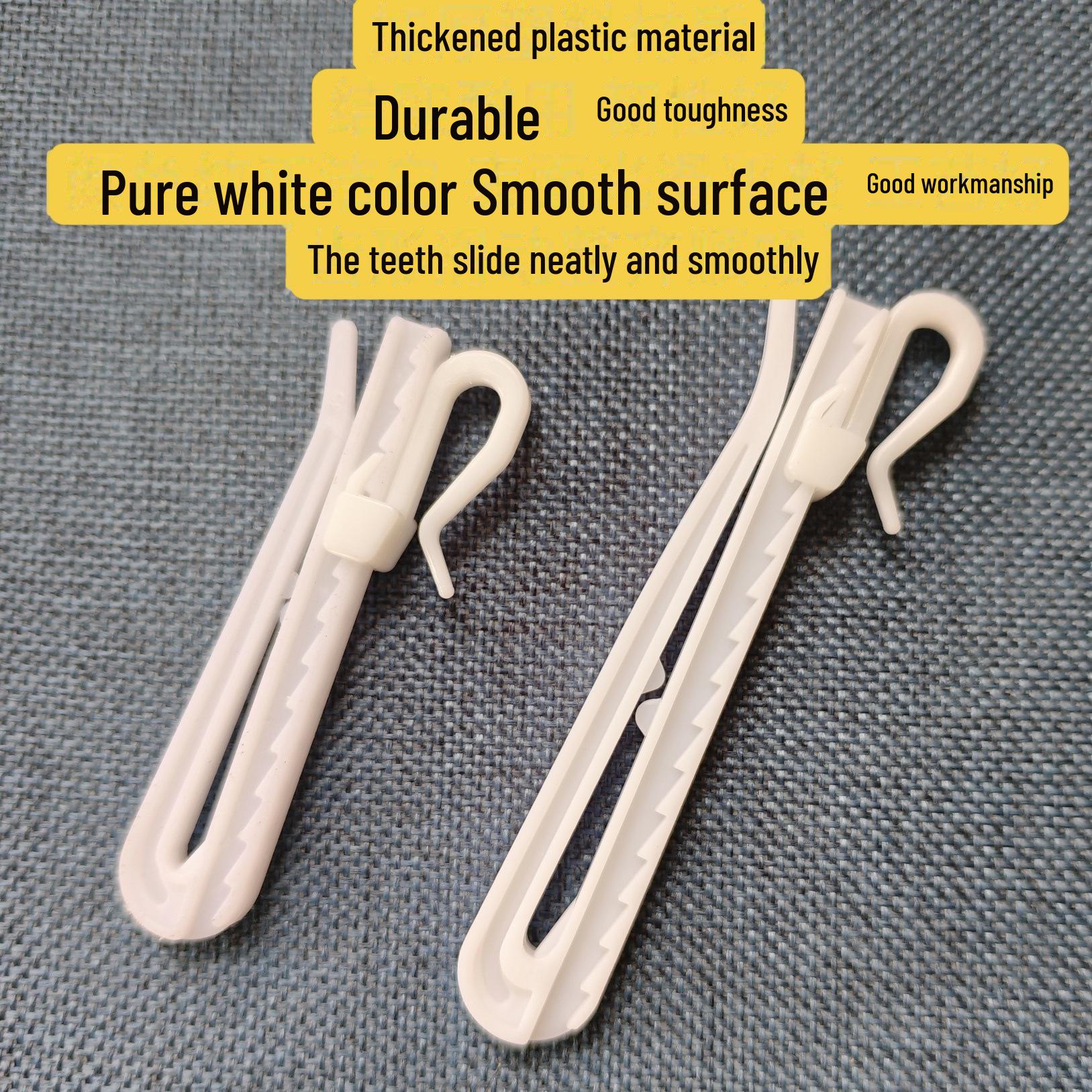 

Korean Style Adjustable Curtain Folding Hooks - Curtain Accessories