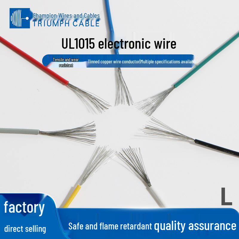 UL1015 Appliance Wire 30-10 AWG - US Standard Electronic Connection Cable