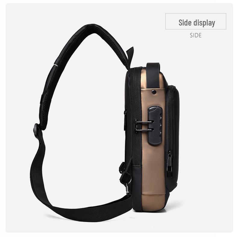 2023 Men's Waterproof Anti-theft Multi-function Crossbody Chest Bag