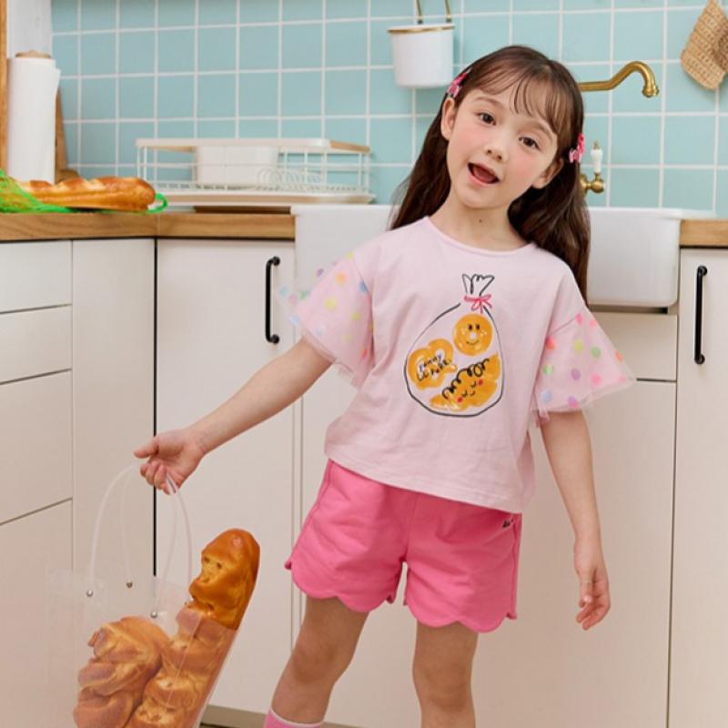 [lilipuri] Summer Wave Pants  Pink 