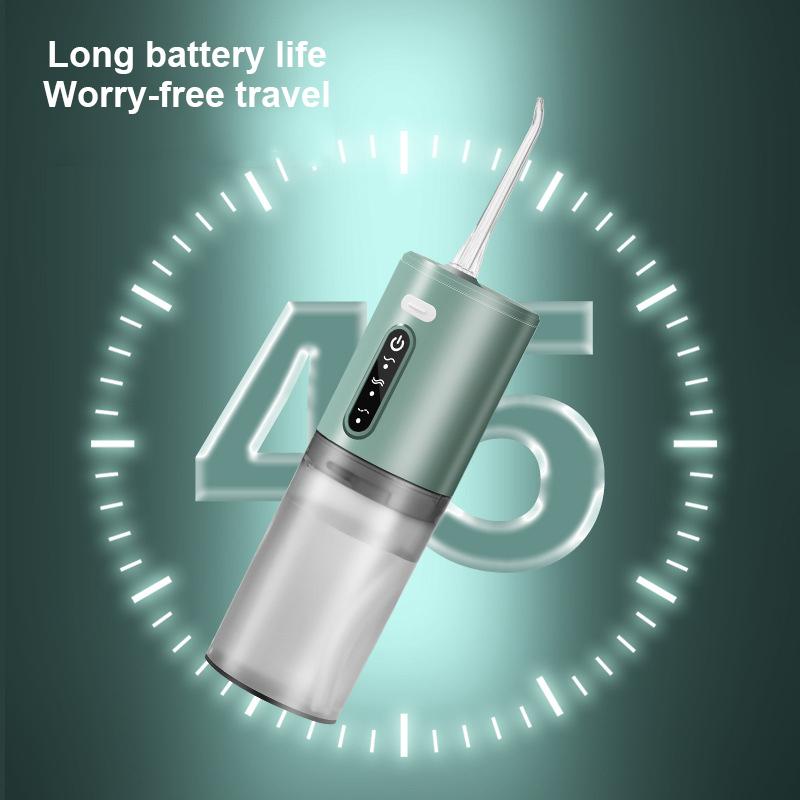 Oral Irrigator 3 Modes Portable IPX7 Waterproof Water Jet Flosser Teeth Cleaner Pulse Dental Handheld Oral Cleaner New