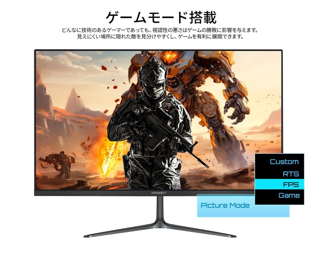JAPANNEXT VA panel equipped Full HD resolution LCD monitor HDMI USB 65W power 27-inch (1920x1080) JN-V27FHD-C65W Type-C (maximum supply) [2-year