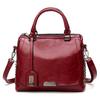 Boston Crossbody Bags for Women 2026 Tote Shouler Bag Luxury Handbags Women Bags Designer Famous Brand Oil Wax Leather Rivet Bag
