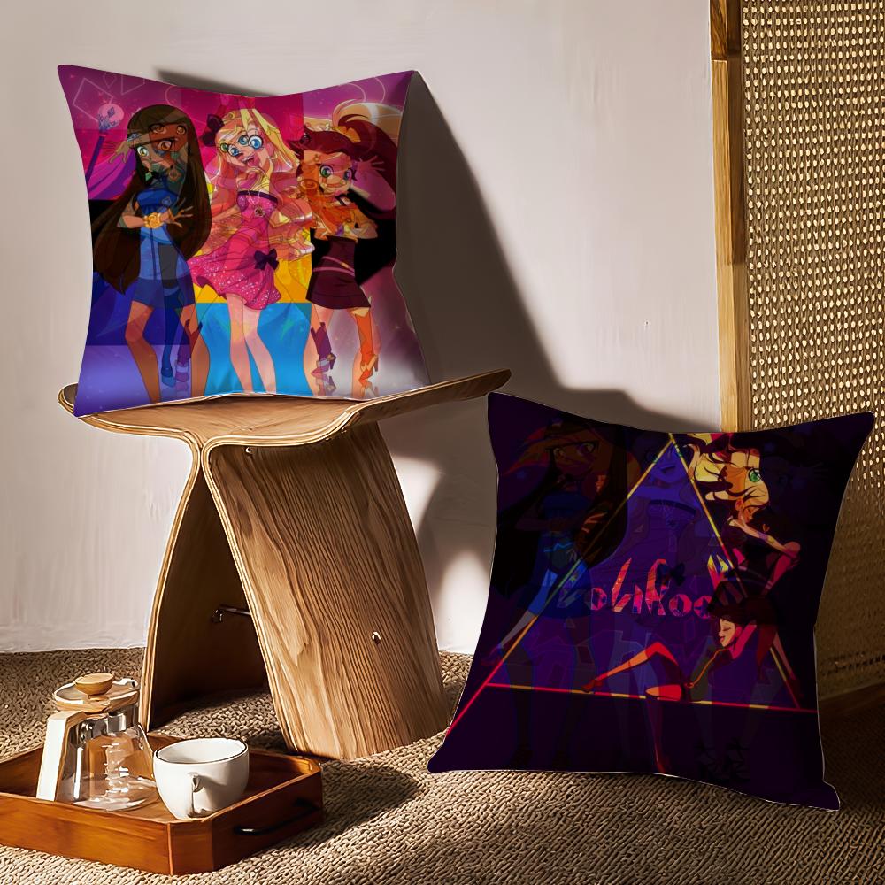 Cushion Cover Pattern Printed Pillowcase For Living Room Sofa Cushion Cover & Bedroom Decor Pop LoliRock