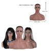 A20F-Realistic Wig Mannequin Head Female Mannequin Head With Shoulderhead To Put Wigs Manikin Head For Display