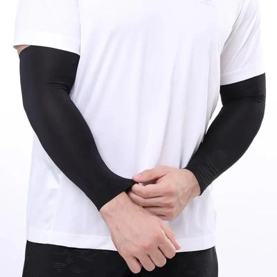 1 Paar Armstulpen mit Sonnenschutz und UV-Schutz, Armabdeckung, Kühlung, Wärmer, Laufen, Golf, Radfahren, lange Armstulpen