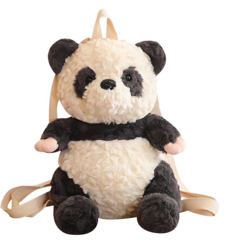 Smiling Frog Tutu Backpack Bear Rabbit Sheep Elephant Crossbody Bag Doll Plush Toy Girl Backpack
