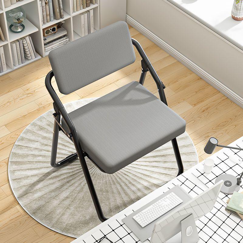 Folding Recliner Chair: Comfortable Dorm Computer Chair with Backrest for Naps and Relaxation